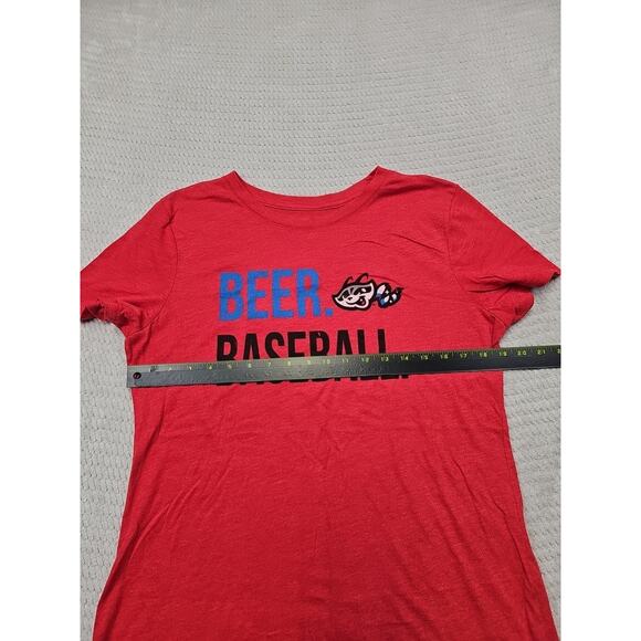 108 Stitches Shirt Womens 2X Rocket City Trash Pandas Beer Baseball - Picture 3 of 6